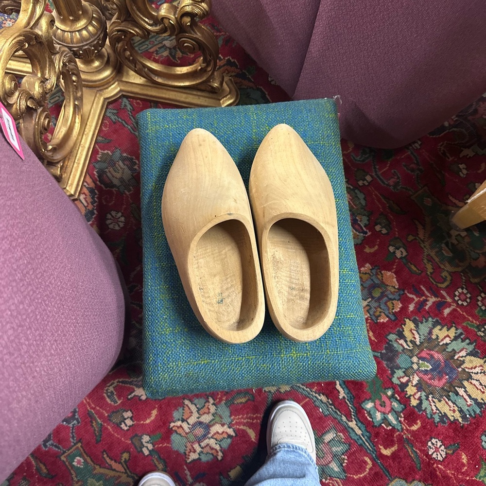 Beige Slip-On Mules with Closed Toe and Minimalist Design
